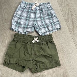 Carter’s Baby Pull-On Cotton Shorts 6 months